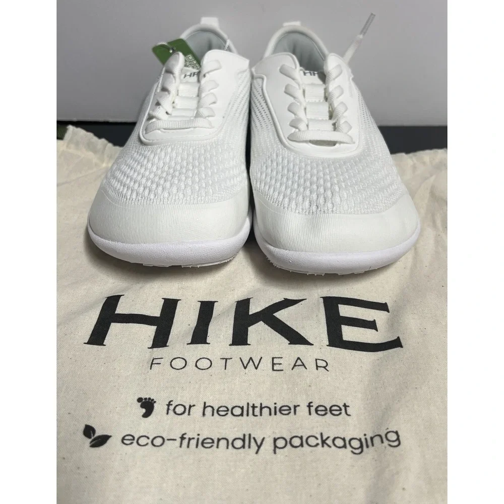 Hike Footwear HF Series Stride Barefoot Shoe White Womens 9-9.5 Mens 7-7.5